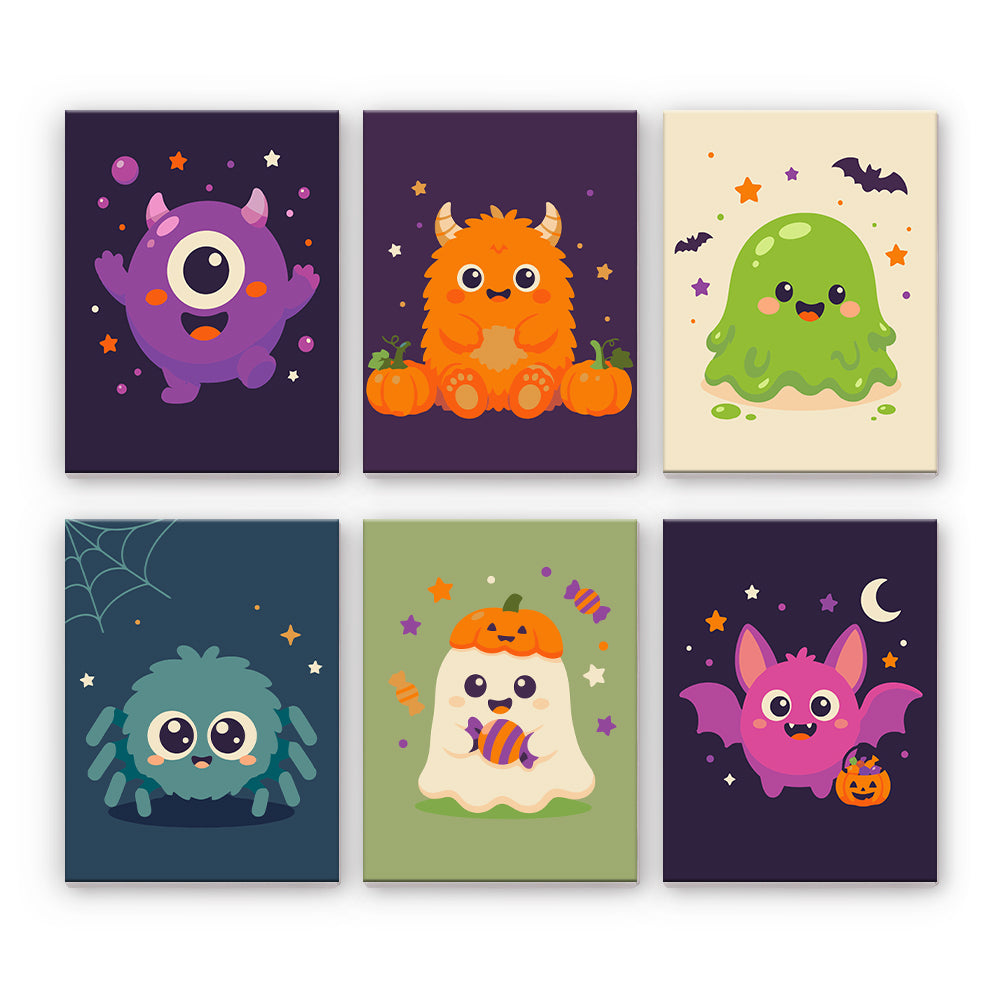 Simpatici mostri di Halloween