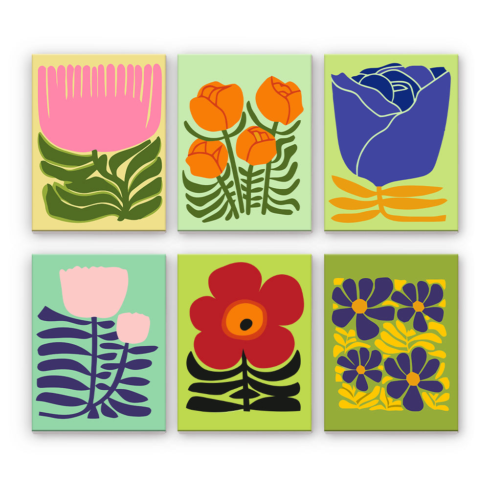 Fiori grafici moderni