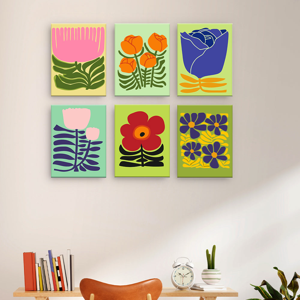Fiori grafici moderni