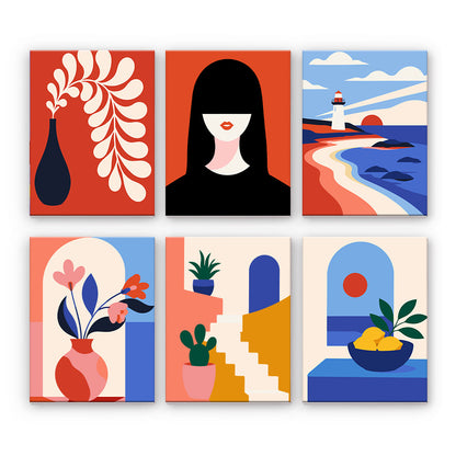Ritratti moderni e nature morte