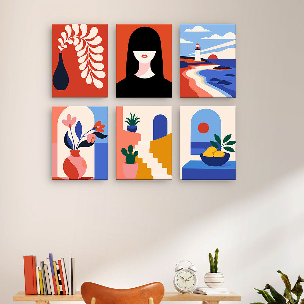 Ritratti moderni e nature morte