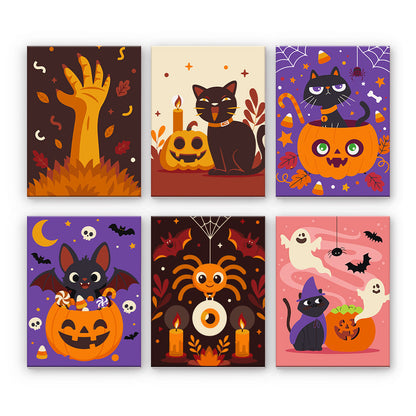 Simpatici gatti di Halloween