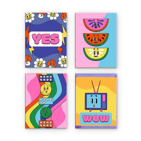 Grafica pop retrò