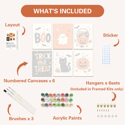 Grafica minimale di Halloween