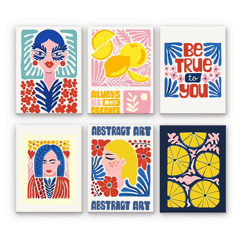 Limoni astratti e donne