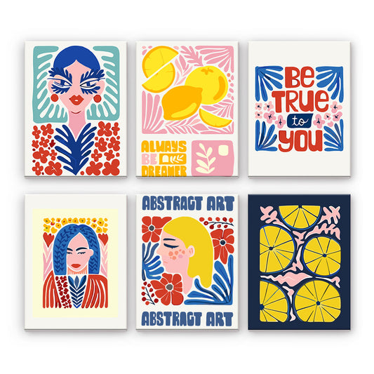 Limoni astratti e donne