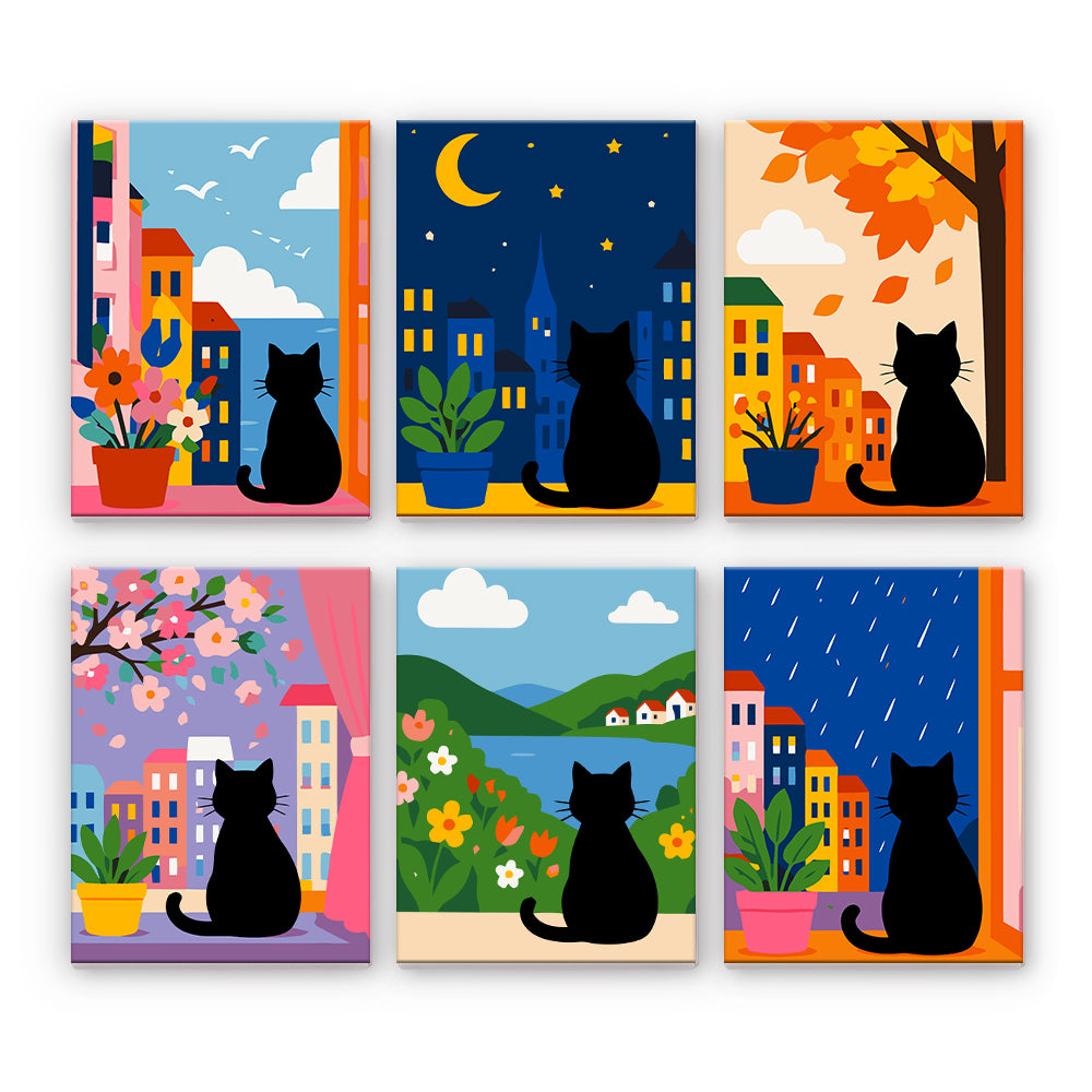 Gatti nelle stagioni della città