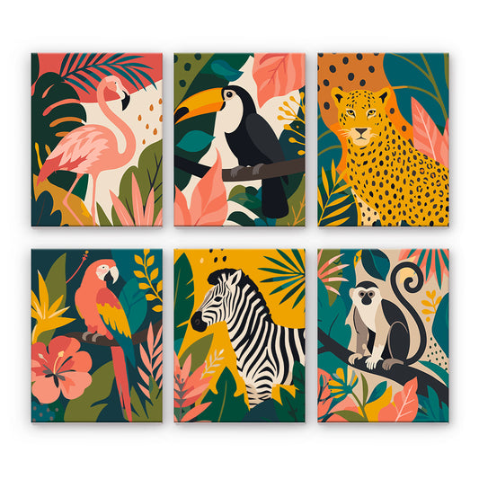 Animali selvatici tropicali