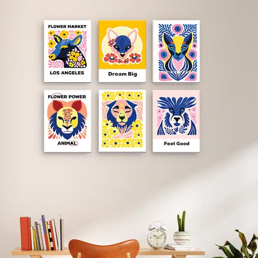 Poster motivazionali sugli animali