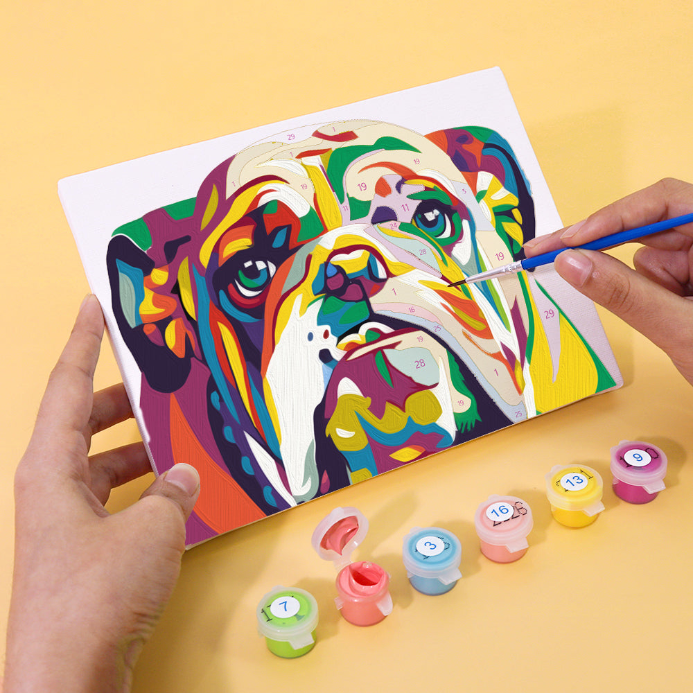 Animali colorati - Dipingere con i Numeri