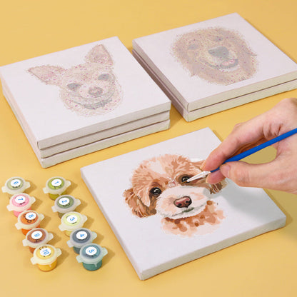 Set di cani - Dipingere con i Numeri