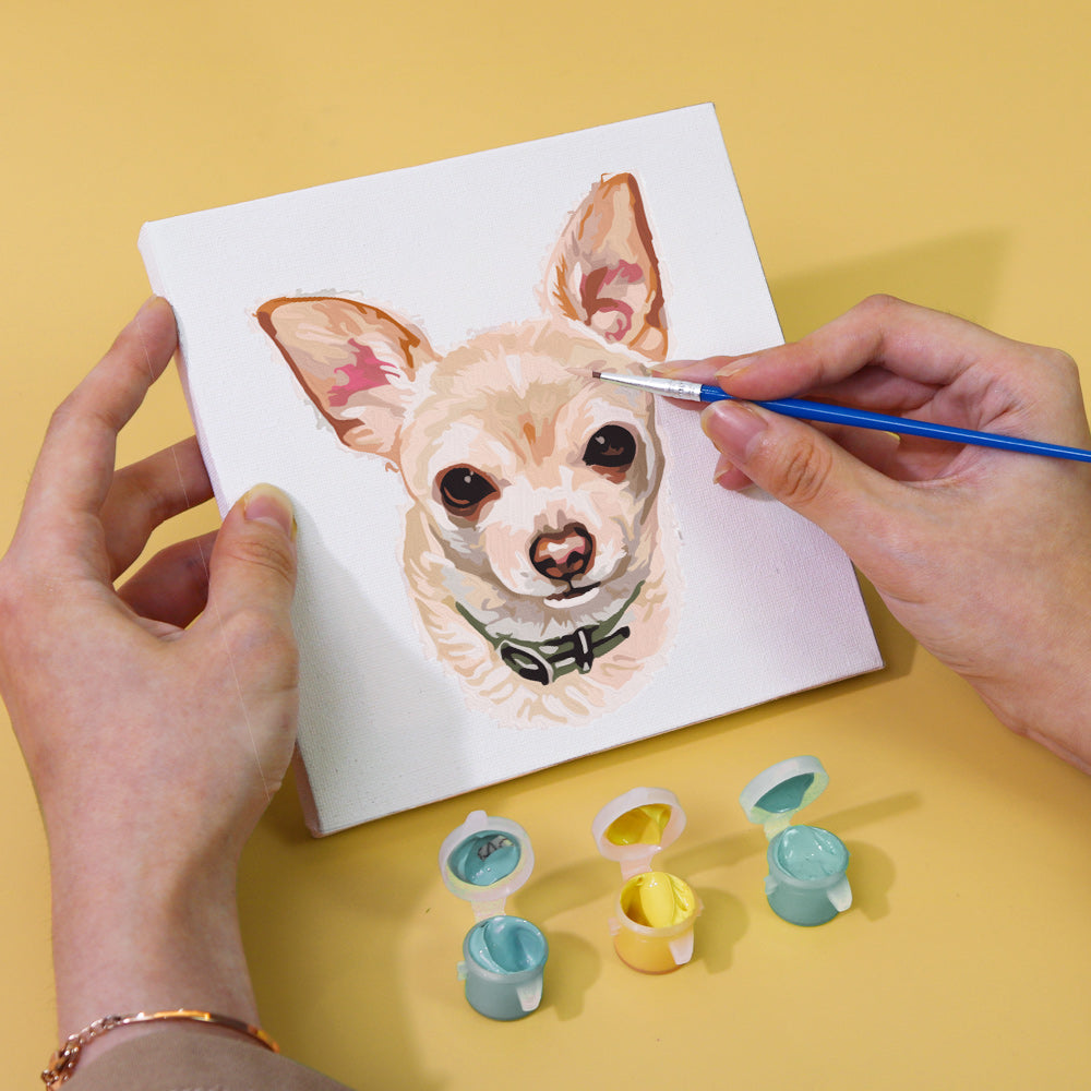 Set di cani - Dipingere con i Numeri