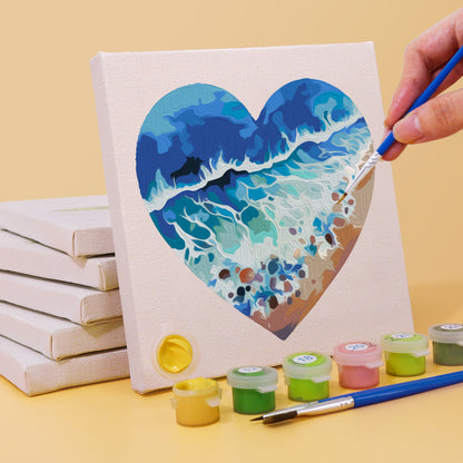 Cuore dell'oceano - Dipingere con i Numeri