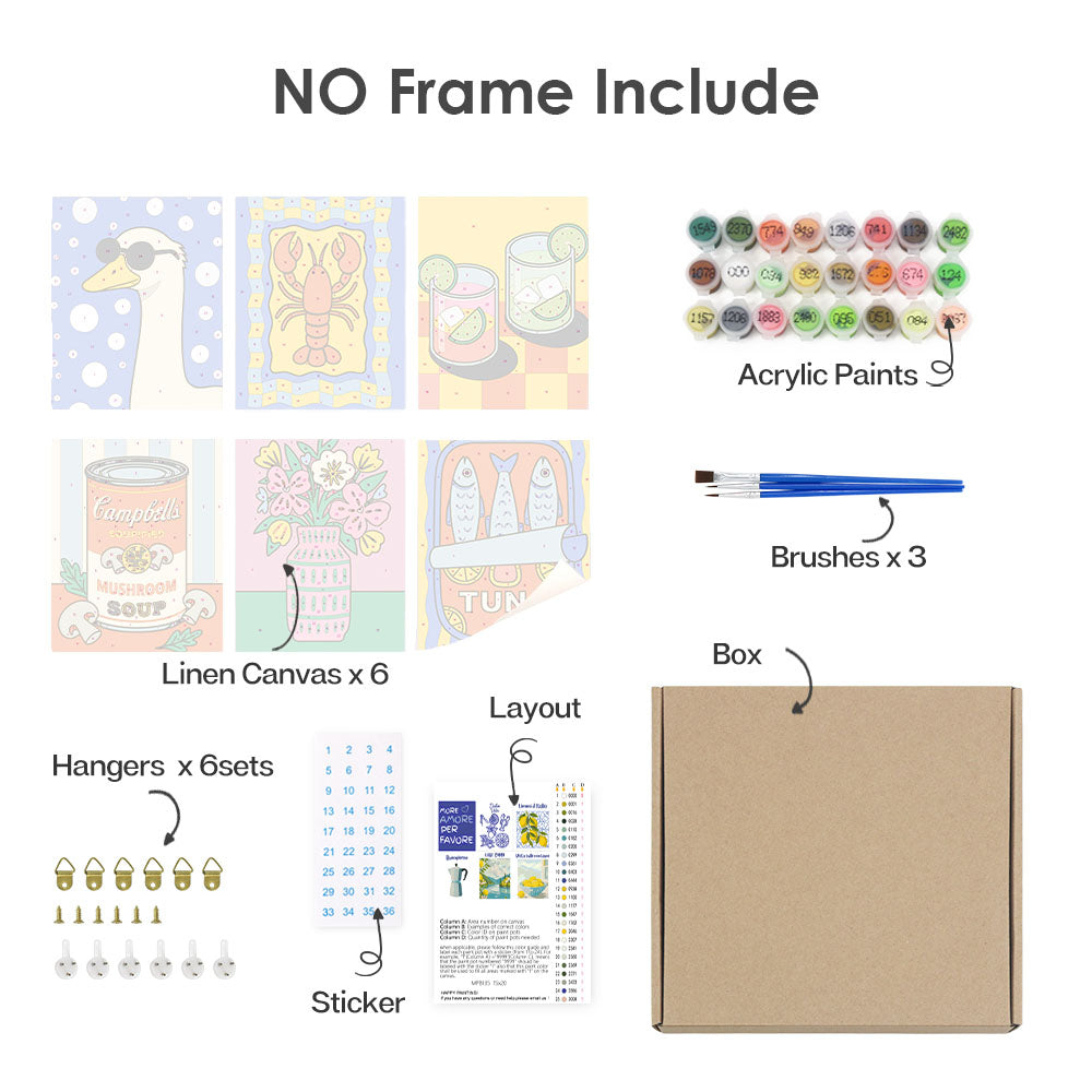 Icone pop - Dipingere con i Numeri