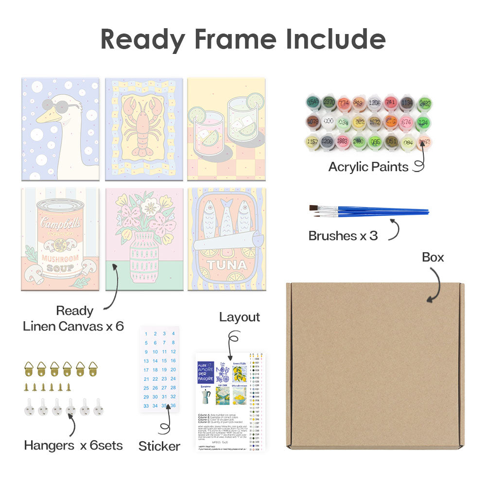 Icone pop - Dipingere con i Numeri