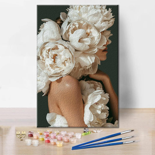 Peonia - Dipingere con i Numeri