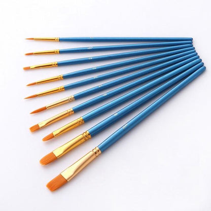 Set di pennelli professionali (10 pezzi)